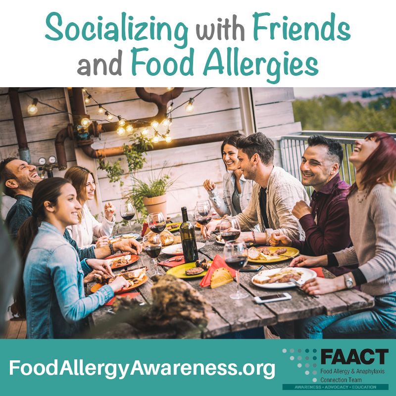 It is hard as an adult to show a lack of trust in a close friend or family member, but remember your health and safety should always come first; even if it means asking uncomfortable questions one too many times. Visit #FAACT to learn more: buff.ly/2xOakGm #Allergy