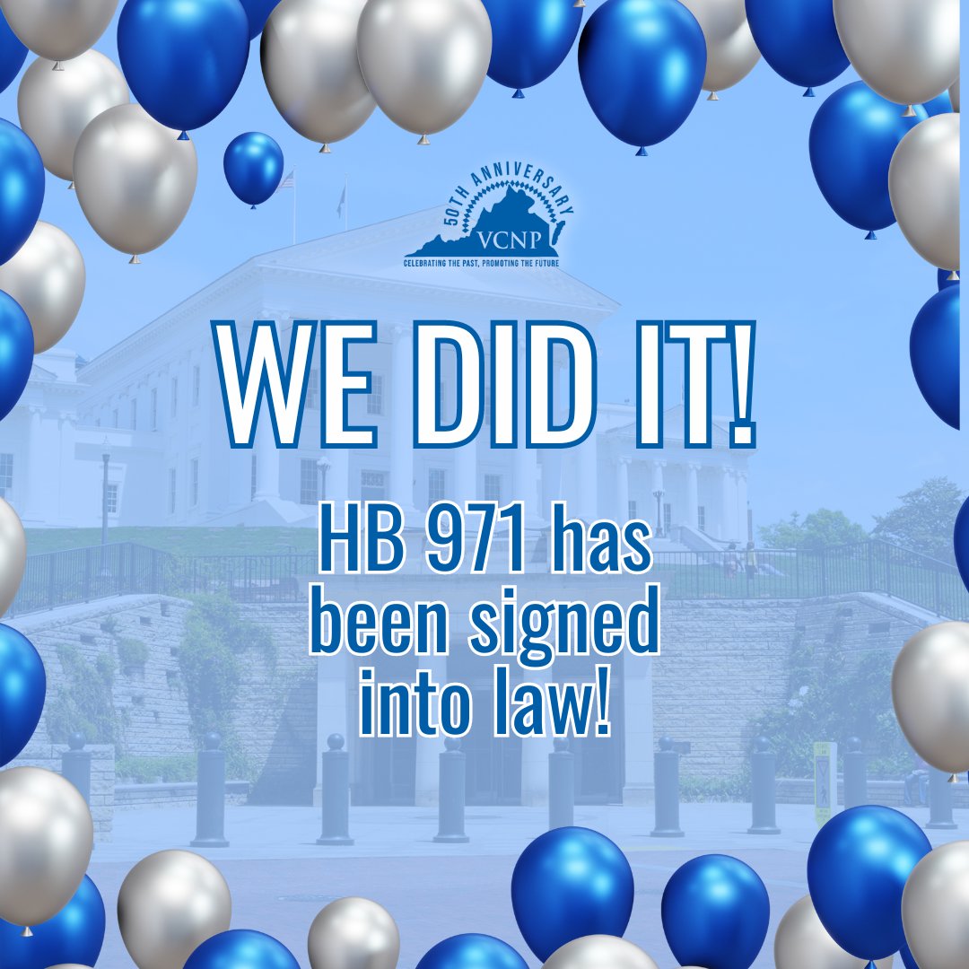 We did it! Gov. @GlennYoungkin has signed HB 971! Thanks to Del. @KathyKLTran for sponsoring the legislation, which reduces the transition to practice requirement for NPs to 3 years and allows an existing practice agreement to continue in certain circumstances. #VCNP50