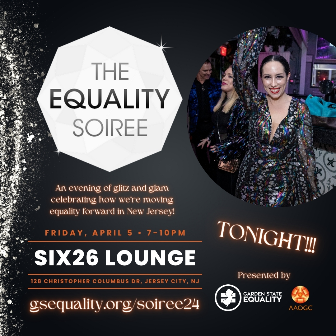 ✨️ 🪩 No plans tonight? There's still time to get a ticket to the Equality Soiree! 🪩 ✨️ >> secure.everyaction.com/yNmASstlJU6Mtr… #LGBTQ #LGBT #queer #trans #transgender #NewJersey #NJ #soiree #gala #JerseyCity #NorthJersey