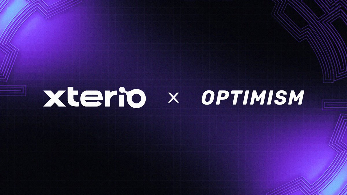 Xterio & Optimism, Let’s Go Super!⭐ We are thrilled to provide the first-ever Gaming & AI-centric @Optimism stack rollup for tens of millions of players.