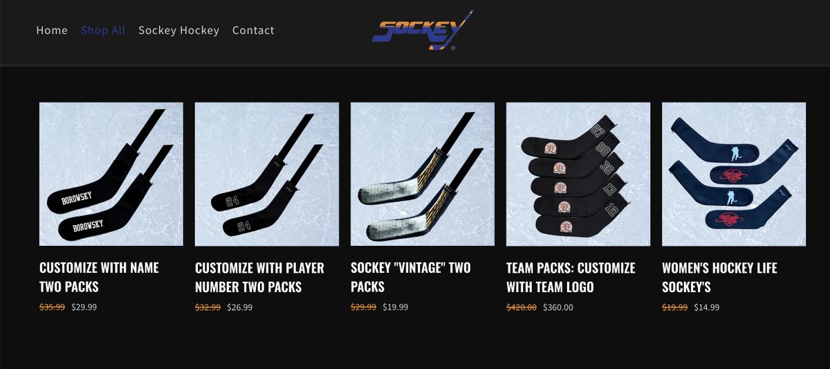 🚨 No April Fools Jokes here, just serious savings! 🚨 We're slashing prices on the perfect gifts for the hockey lover in your life! Protect your stick in style with Sockey! Customize with your name, and number, or choose from our vintage models. 🏒🥅 sockey.com/collections/all