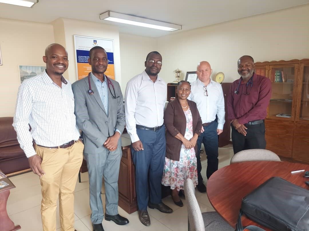 WCEA meets with Dr. Trust Zaranyika & Team, alongside the Dean of the University Of Zimbabwe Faculty of Medicine and Health Sciences! @UZimbabwe