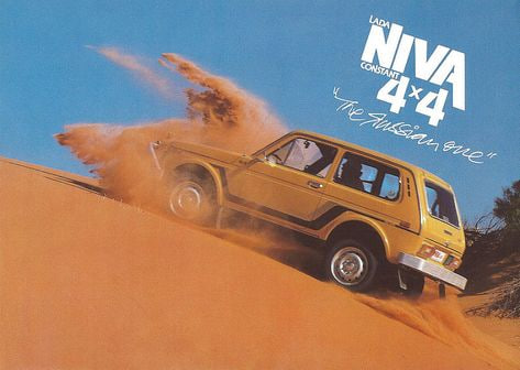 🚙 #OTD in 1977, the mass production of VAZ-2121 aka LADA #Niva