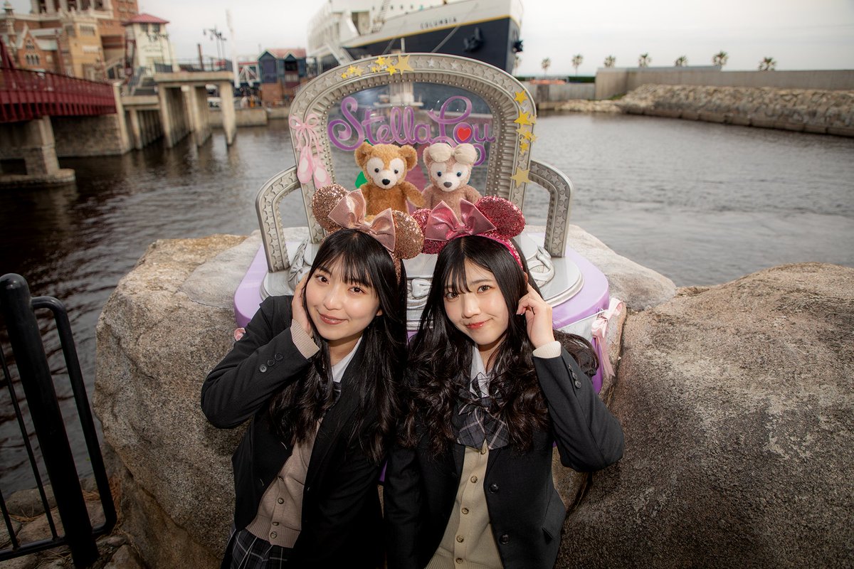 七海羽叶さん 七海さくらさん @wakana____73 @sakura_nanami10 #portrait #ポートレート #ディズニー