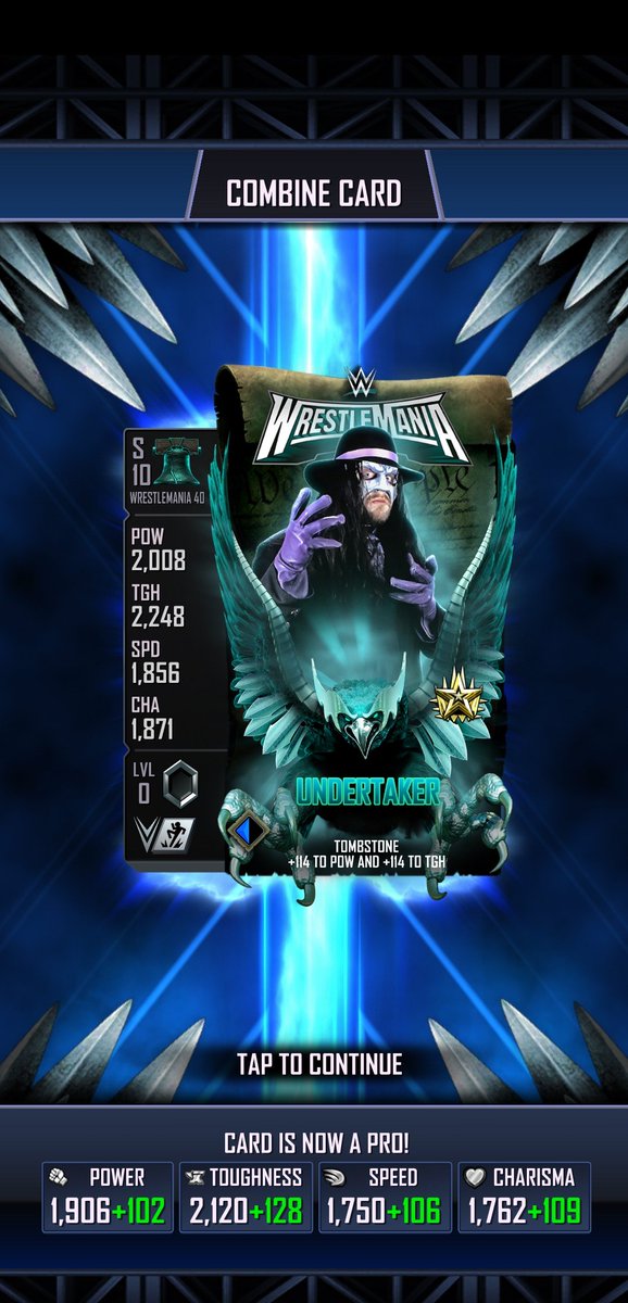 Ininjaaz1's tweet photo. Done ⚱️🤍 #WWESuperCard https://t.co/q3sXp4RVqC