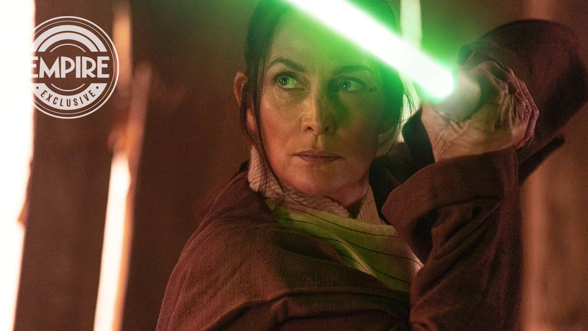 EXCLUSIVE 🚨

Carrie-Anne Moss's Jedi Master Indara in #TheAcolyte is “very much inspired by Trinity”, Leslye Headland tells Empire.

“I personally wanted to see someone who had the highest status you could imagine in a Force-fu fight.”

Read more: empireonline.com/tv/news/acolyt…