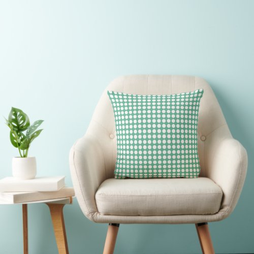 Accent your home with high-quality @zazzle pillows and save 20% Off with code ZAZAPRILWKND Ft. Mint green polka dot background pattern cushion by ARTbyJWP zazzle.co.uk/mint_green_pol… #Sales #pillow #decor #zazzle #giftideas