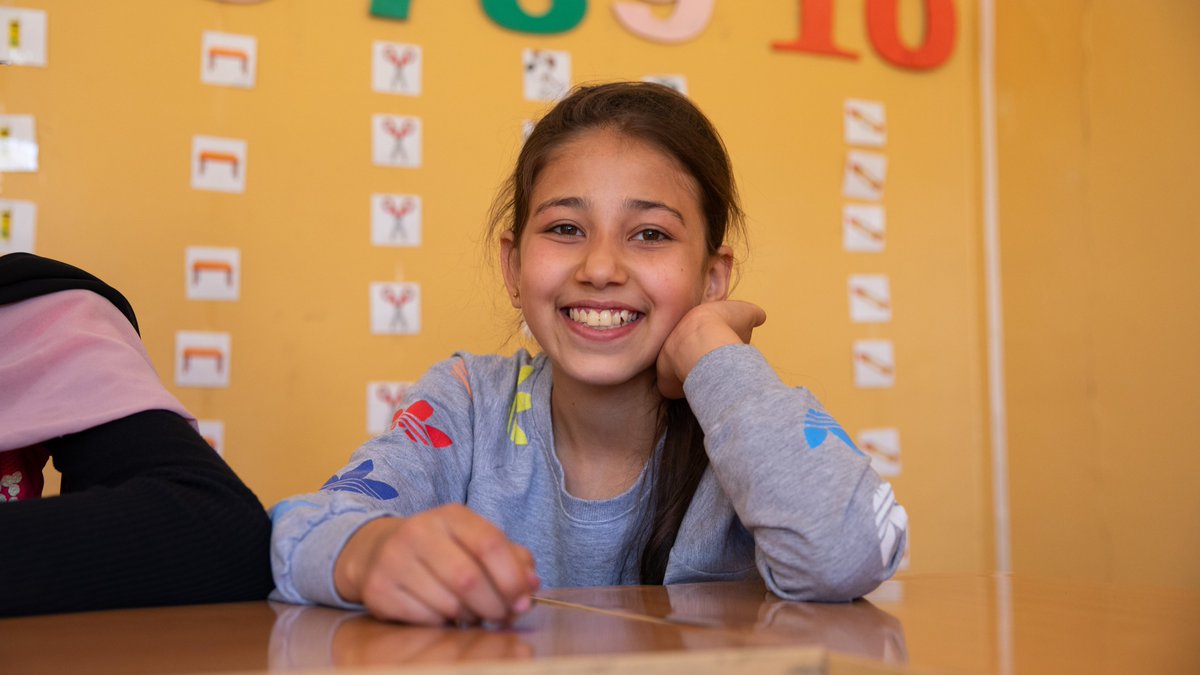 In #Lebanon, Luminos helps Syrian refugee children, like Batoul, get a second chance at joyful, foundational learning. This #Ramadan, @UBS is matching donations to #Zakat eligible programs by 20%, including Luminos' program in Lebanon. 📚🔗 optimus.foundation/en/projects/27/