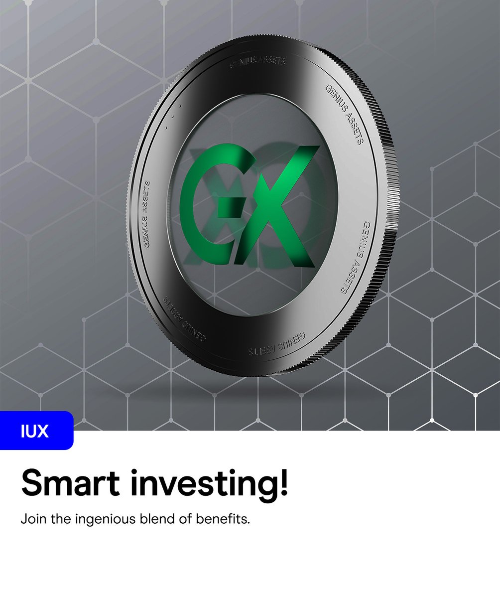 GeniusAssets's tweet image. Smart investing at its finest! 📊 The $IUX utility token offers potential financial gains and practicality within our ecosystem. Join the ingenious blend of benefits and dive into the world of smart investments.

#DecentralizedFinance #SecureInvesting