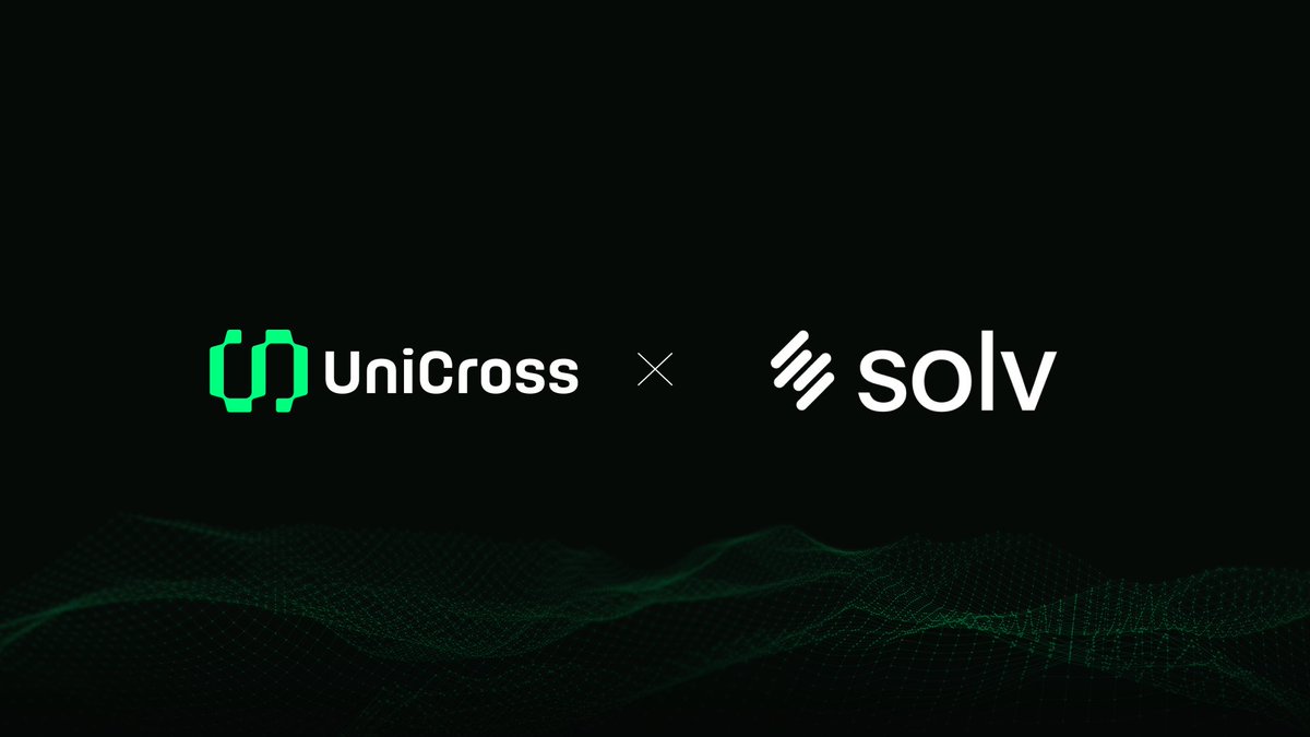 🧙UniCross x Solv Protocol🧙 We're excited to announce our partnership with @SolvProtocol, the world's first-ever yield-bearing Bitcoin. UniCross now supports SolvBTC as a key payment asset, further expanding the potential of L1 assets on L2. To celebrate, we're giving away…