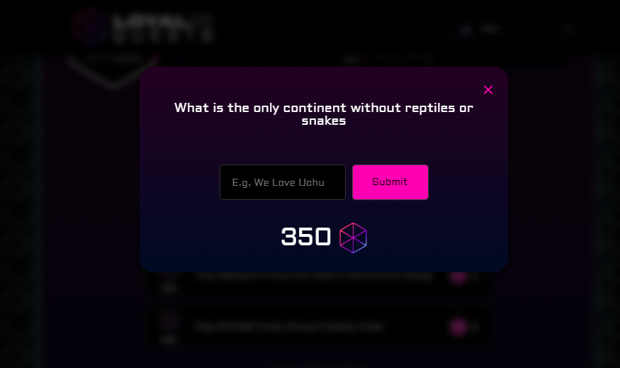 ___ukon___'s tweet photo. New Quest Today  🫵🤑🫵
Answer : Antarctica

Come on Join https://t.co/SMcfUTWp3Y
Code : ybhs30RjZ6

Airdrop With @uchuspacecolony @onunblocked 
$UPC $LOL $SOL $LOYAL $BLOCK $PARAM https://t.co/axx37fKkn7