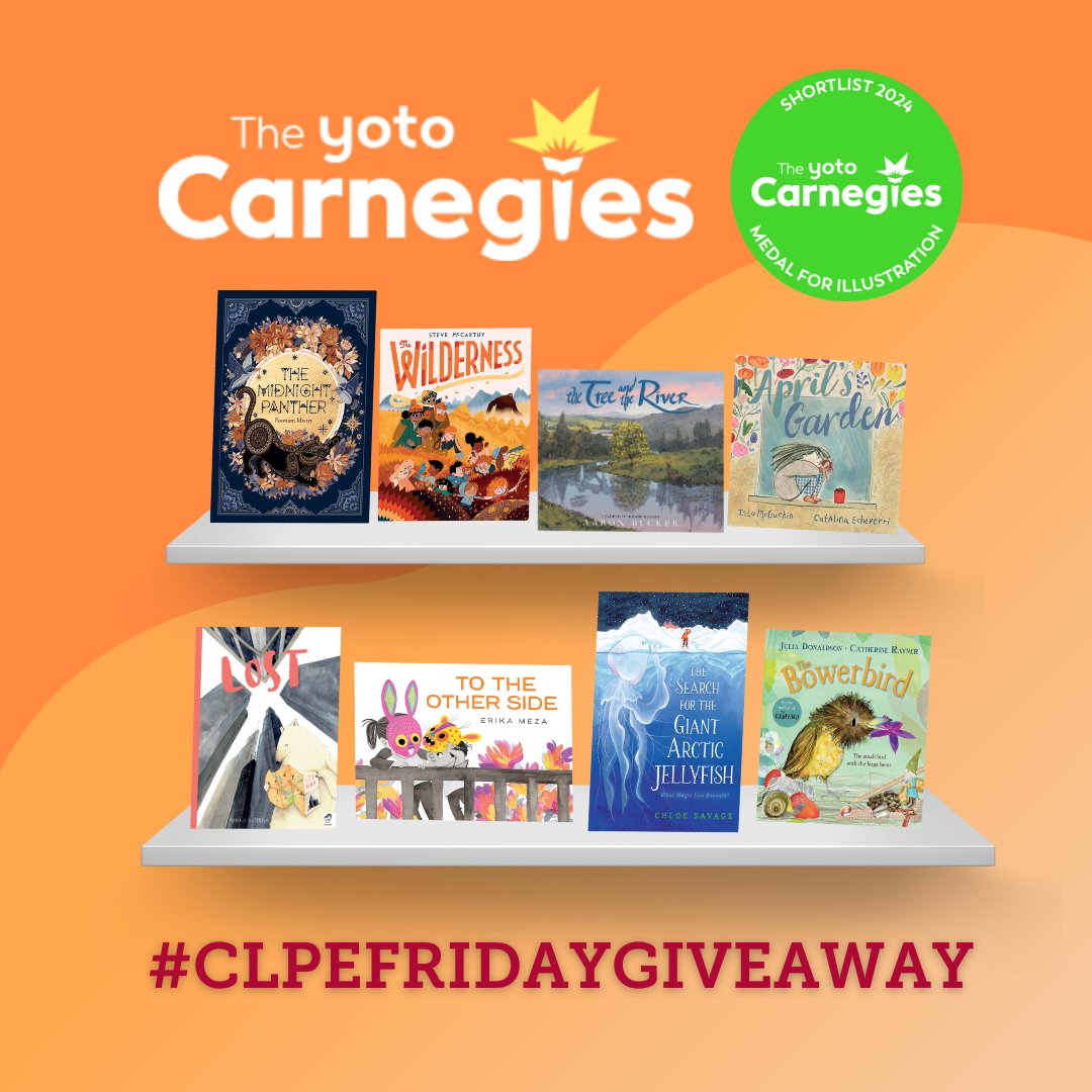 We have an exciting chance for you to win the @carnegiemedals illustration shortlist in our #CLPEFridayGiveaway! 

To enter, drop a 🖌️ below!

#Ad T&C's: ow.ly/vz0250Qeixn

The competition runs across Facebook, Instagram and Twitter. We will contact the winner by DM.