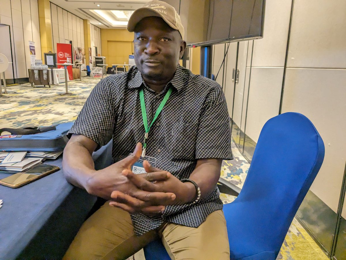 'In my community, we are already being affected by climate change,' says #proCHW John Wabwire. 'Primary health is connected with climate. We must invest in CHWs, so we will be ready.' A powerful call to action for #SafeSupportedHealthWorkers this #WHWWeek: bit.ly/4cW0KA2