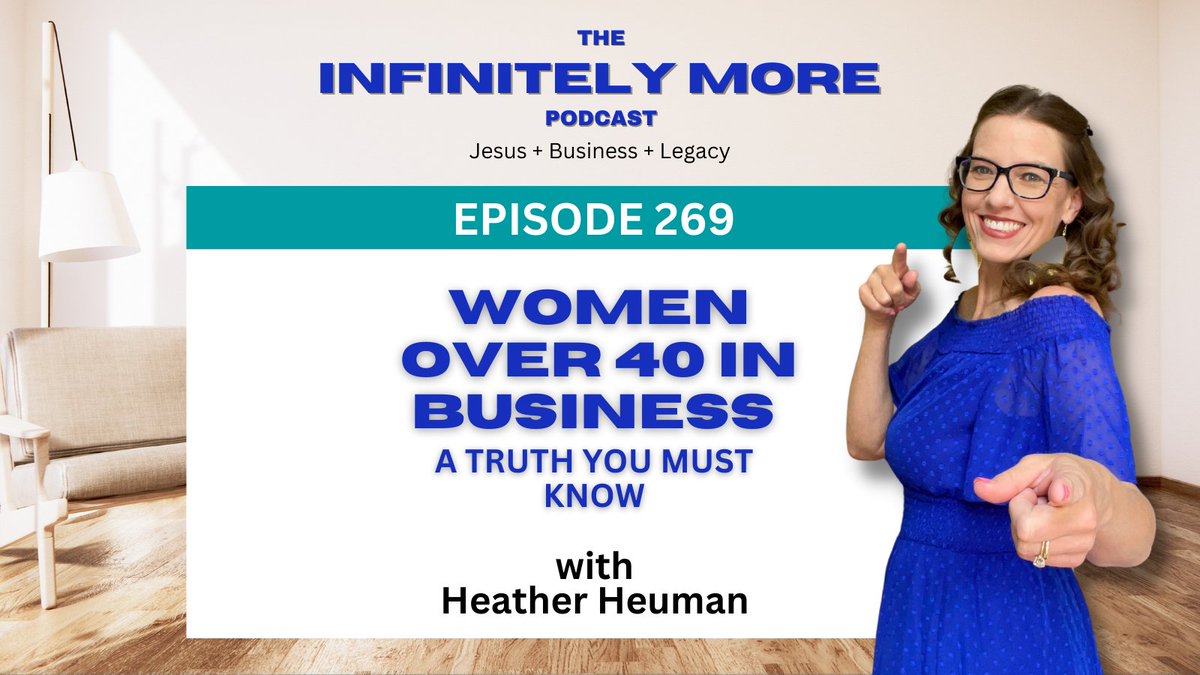 To All the Women Over 40 in Business... Today's episode is for you. I know there is the temptation to believe that you're a 'has-been', that you're irrelevant, that nobody needs what you have to offer. I want to speak a different truth to you today. sweetteasocialmarketing.com/episode269/