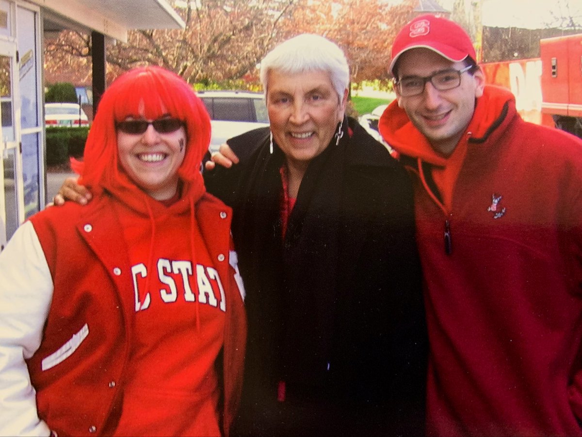 The @PackWomensBball team’s incredible season continues tonight against @GamecockWBB in the Final Four, and @JennTaranto and I will be cheering hard. Thank you Coach @WolfpackWes for carrying on the traditions of Coach Kay Yow.
