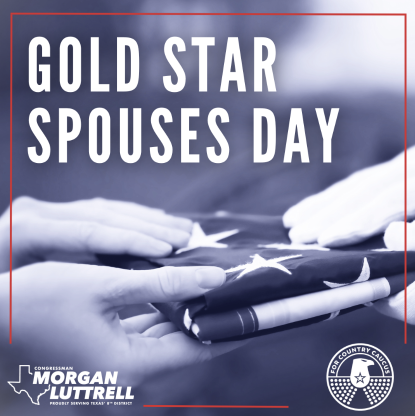 On this Gold Star Spouses Day, we honor the military spouses and families who have lost loved ones fighting to protect America’s freedoms. 🇺🇸 We are forever grateful for their sacrifice.