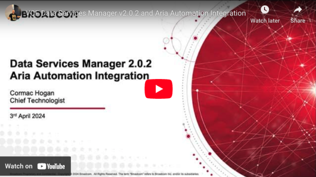 VMangler's tweet image. New DSM Capabilities in vCF DSM202 #vmware #vsphere #vcf #dsm #aria #automation dy.si/fpEN2R