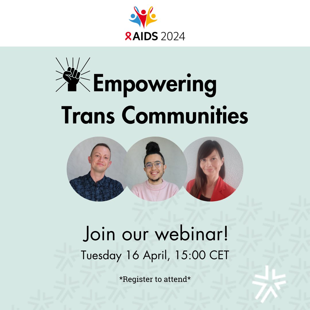 🌍✨ Celebrating #WorldHealthDay! ✨🌍 Curious about the organization behind #AIDS2024 & what it means for trans & gender diverse communities? 🏳️‍⚧️ Join us for an empowering discussion led by GATE staff & @iasociety Director of Conferences! Register:gate.ngo/knowledge-port…