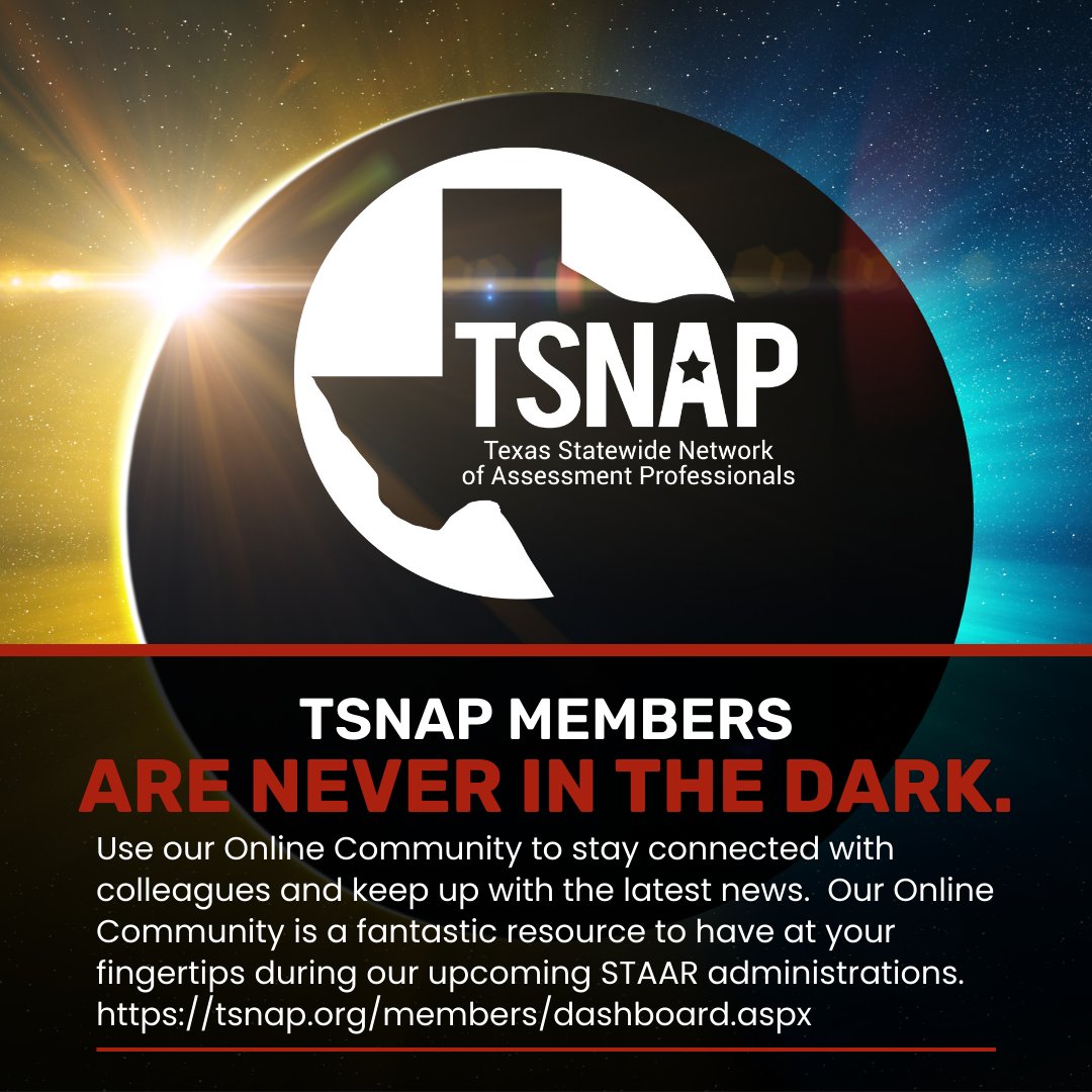 Have you scrolled through our Online Community today? tsnap.org/members/dashbo… #growlearnsupport