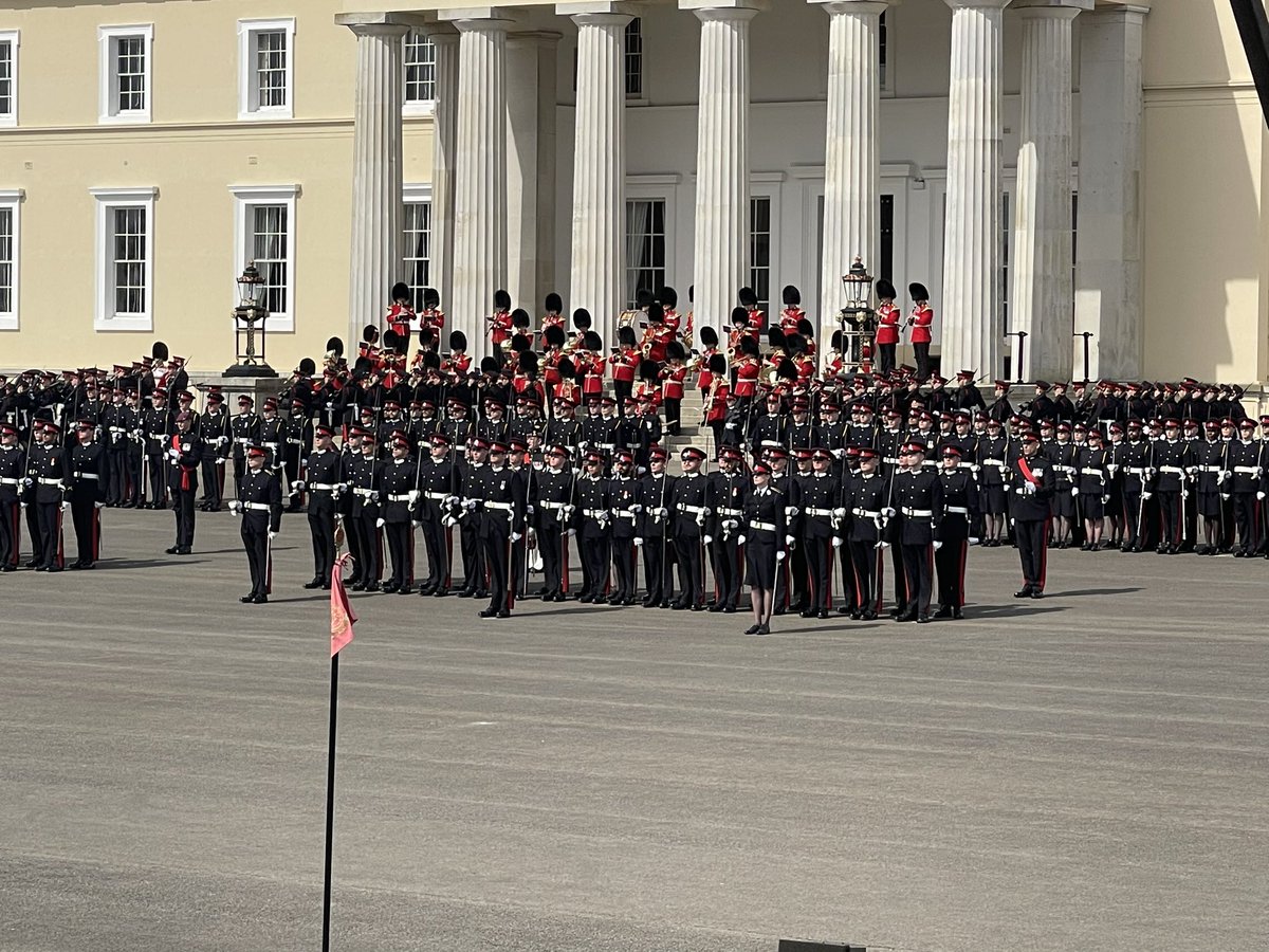 It was a huge honor to join The Sovereign Parade at @RMASandhurst . Officer Cadet Noman Ahmed from @theBDarmy has completed his passing out parade today with Commandant’s Merit Award. He is also an ex-cadet of Sylhet Cadet College.  #sandhurst #thesovereignparade #military 🇬🇧
