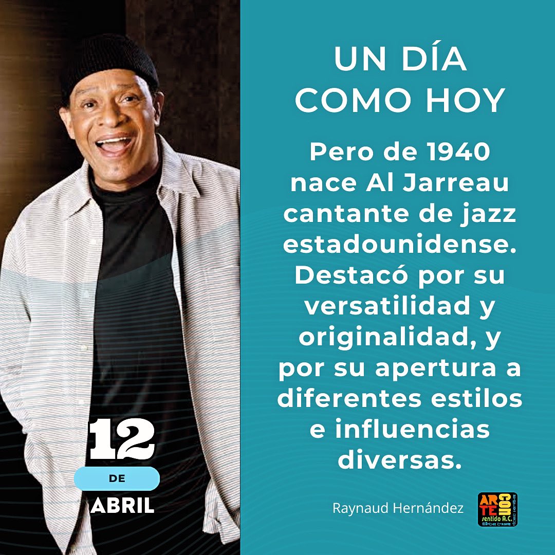 ⭕️¿Sabias que? Un día como hoy Pero de 1940 nace Al Jarreau.‼️ #raynaudhernandez #jazz #jazzmusic #jazzmex #jazzmexicano #jazzmexico #jazzhistory #aljarreau @aljarreauofficial