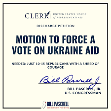 Fellas, the most important help for Ukraine right now is getting this bill brought to the floor. We can argue about other issues later. Let’s focus and get this done. The bill will pass if voted on.🇺🇦 Call, write, tweet, whatever it takes🙏 #NAFO #Ukraine #Petition