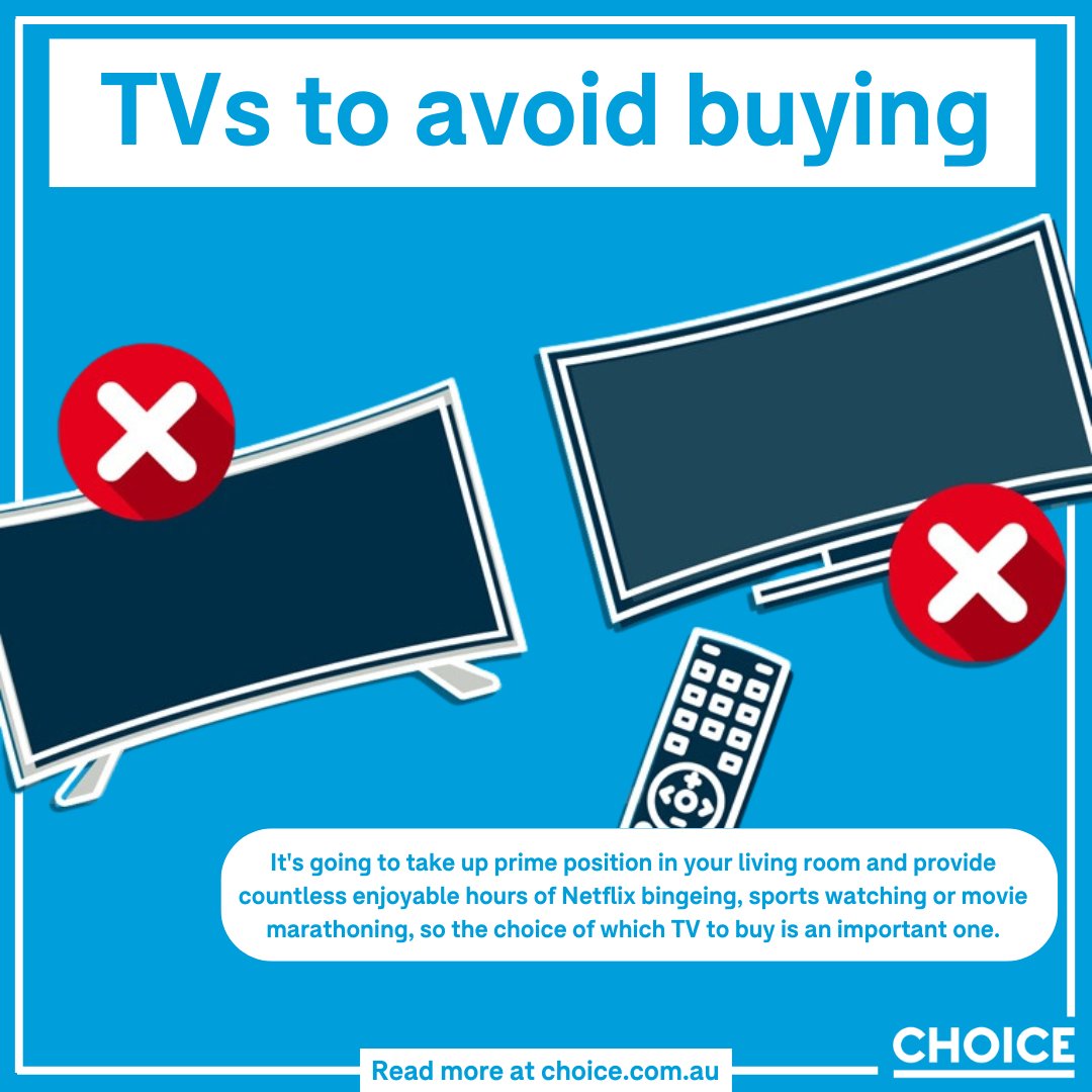 Don't get stuck with a dud telly – our lab tests reveal the ones not to watch: bit.ly/4aPLxyC