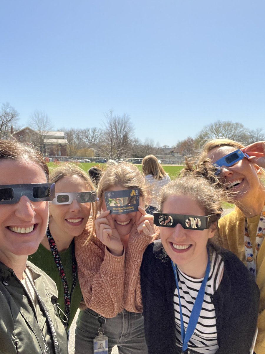 I haven’t posted this year, as my new role involves mostly meetings and confidential work, but getting out of the school and seeing the eclipse with my Whittier teammates was a true highlight of the week!