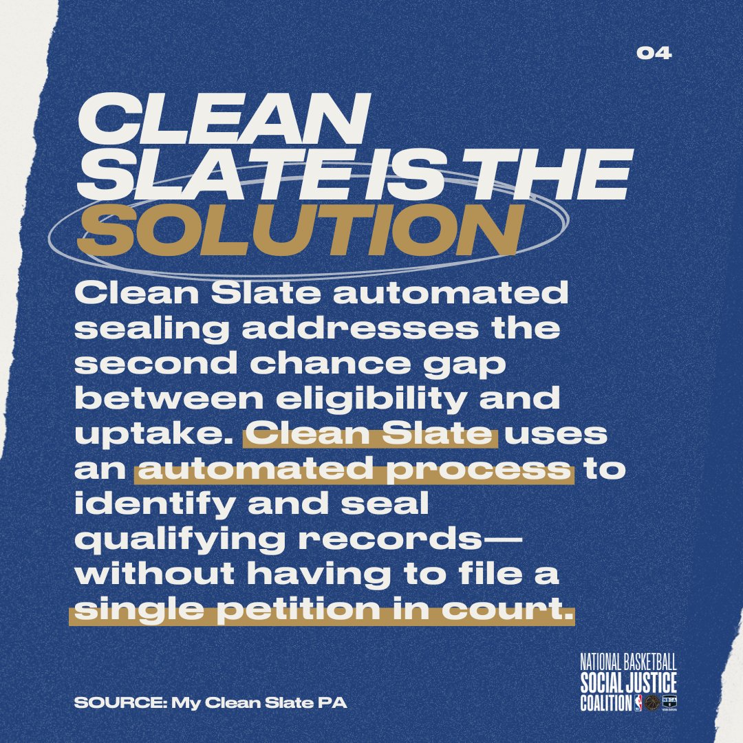Millions in the U.S. need a second chance but are hindered by federal records. #CleanSlate advocates for automatic clearance for those who've served their time & stayed crime-free, opening doors to housing, jobs, and education. Support #SecondChances for a fair shot at life!