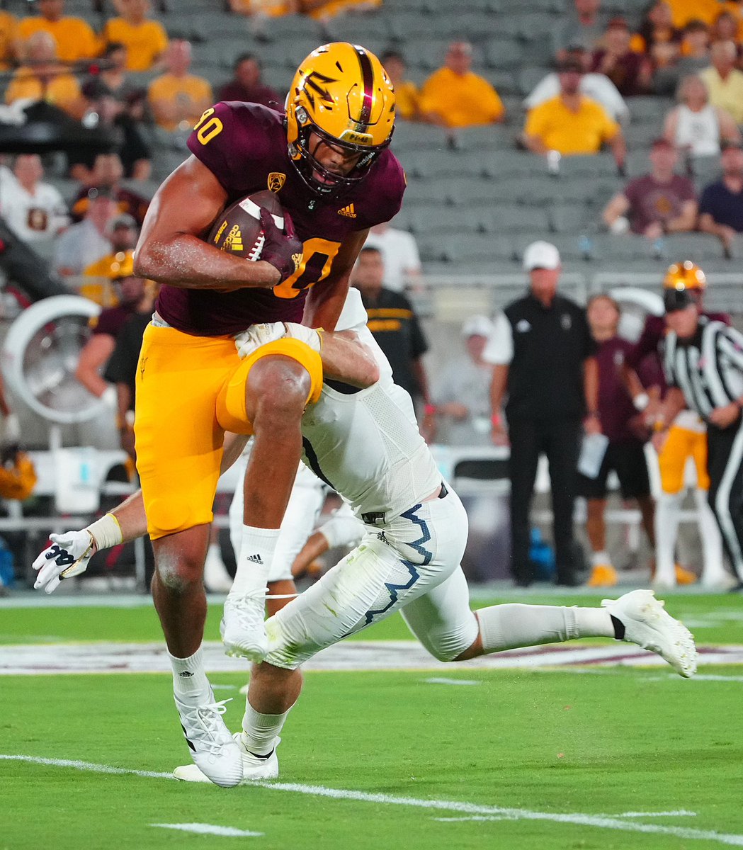 #AGTG Super blessed and excited to have received my 8th Division 1 offer to Arizona State University after a great visit and conversation with @CoachMohns @KennyDillingham ! #ForksUp