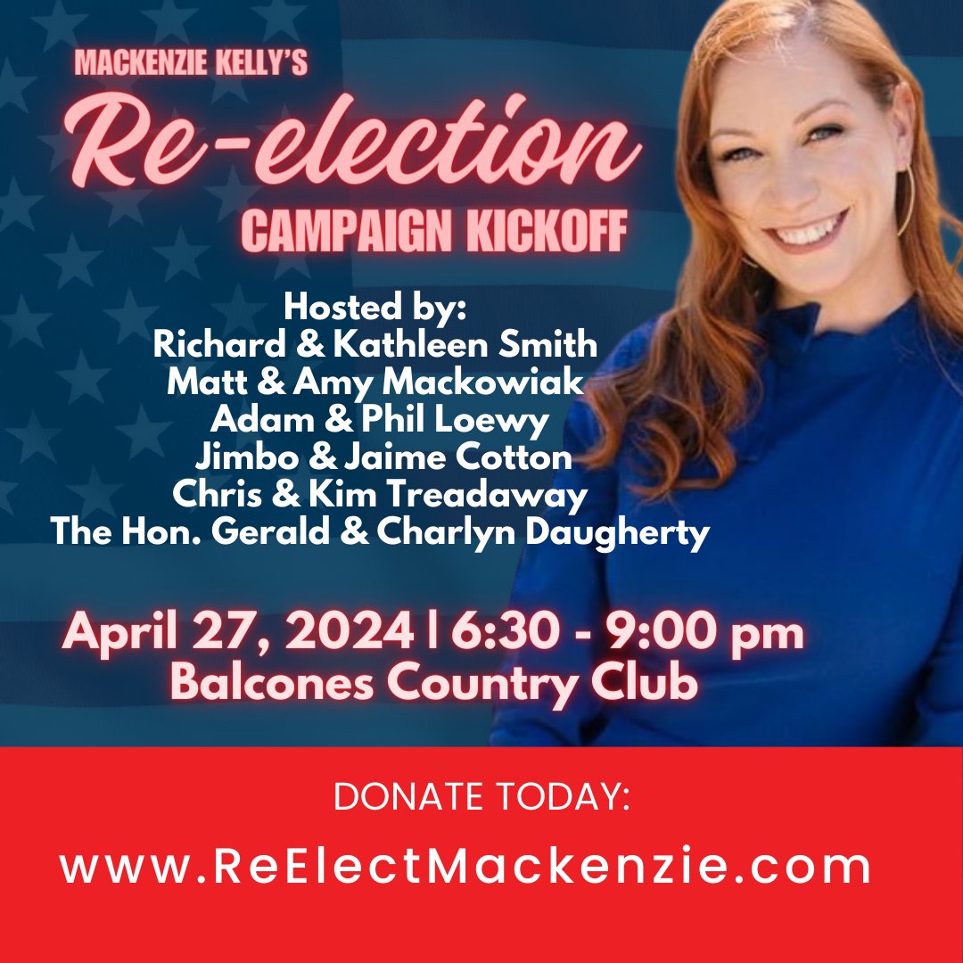 I hope you can join us for my re-election campaign kick-off party for Austin City Council, District 6. The host committee is expanding and we're excited to extend an invitation to you. Mark your calendars for April 27, 2024, from 6:30 PM to 9:00 PM at Balcones Country Club.…