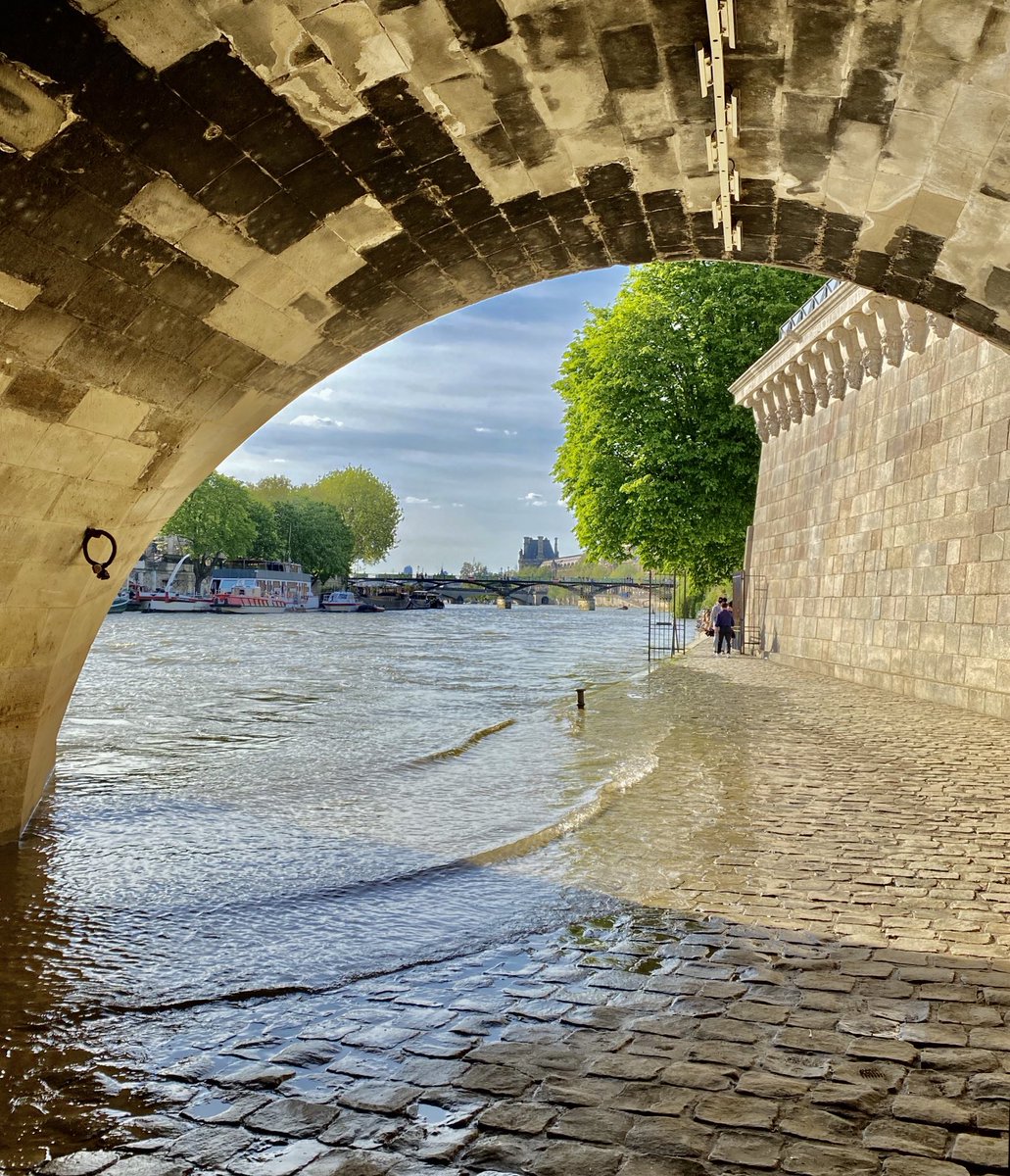 La Seine déborde 💙🩵🤍📸 .Fleurot 📸🎨
