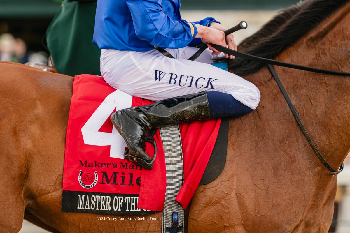 #MasteroftheSeas and #WilliamBuick win the Grade 1 #MarkersMark Mile at #Keeneland for trainer #CharlieAppleby. The gelded son of #Dubawi was a last out winner of the @BreedersCup Mile.
@racing_dudes