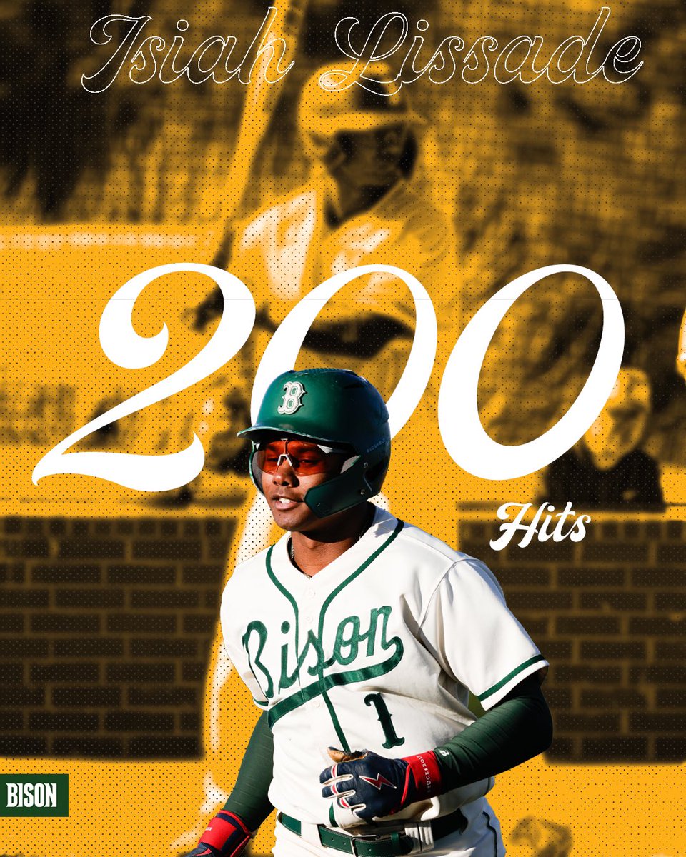 OBU_Baseball's tweet photo. Mr. 200

@isiahlissade just became the 4th player in OBU history to reach 200 hits! https://t.co/k231KhNb3d