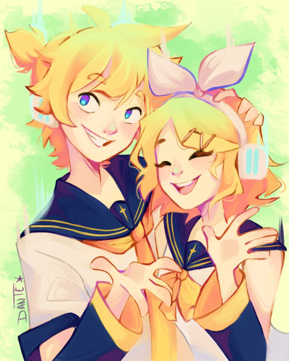 💛 #KagamineRin #KagamineLen