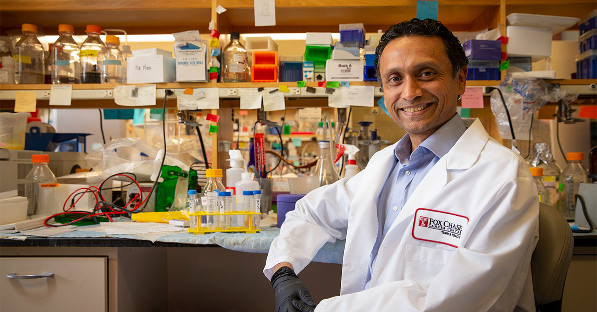 In a study published in the journal Nature, researchers from Fox Chase have shown that a newly developed compound was able to block necroptosis, a type of cell death following infection with the influenza virus. Read more from Siddharth Balachandran, PhD: bit.ly/3VWiFjQ
