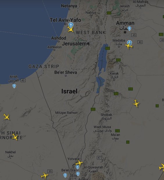 ' وسائل إعلام إسرائيلية:🔻⚡ حركة الطيران صفر فوق 'إسرائيل'🔥