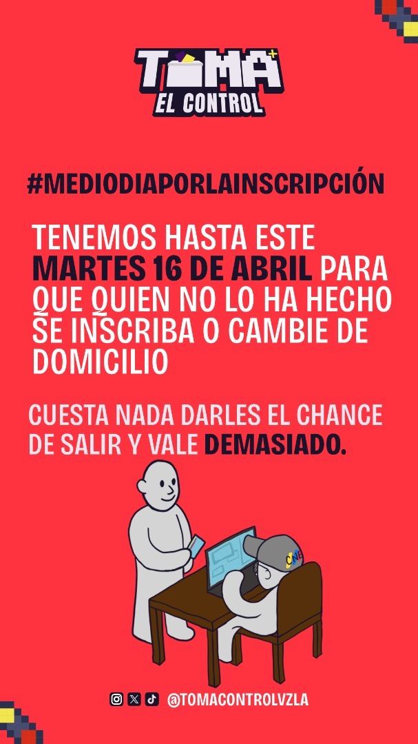 Inscribete y #VotaPorVenezuela #PorUnaVejezDigna #PorSalarioDigno #Pensionados #Jubilados #1DeMayo #29DeMayo #DiaDelAdultoMayor