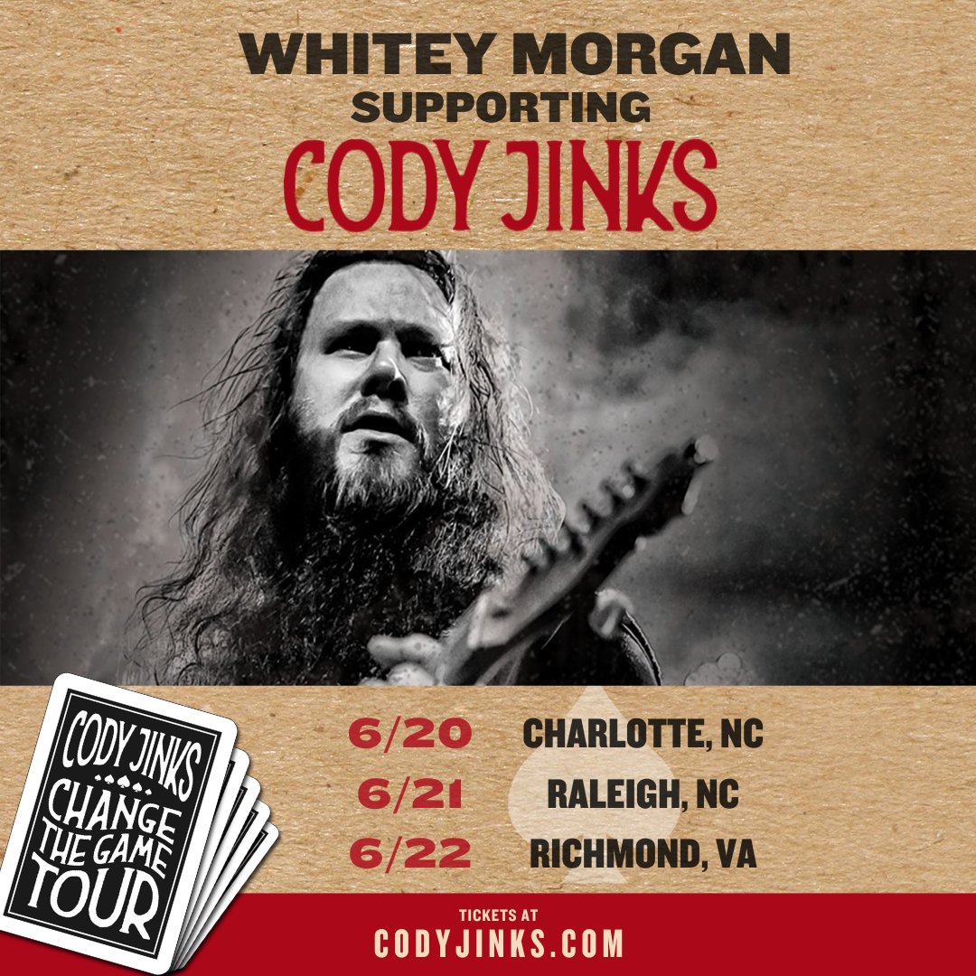 Hitting the road with my boy @CodyJinksMusic this summer. Tickets for all these shows are on sale now 🤙