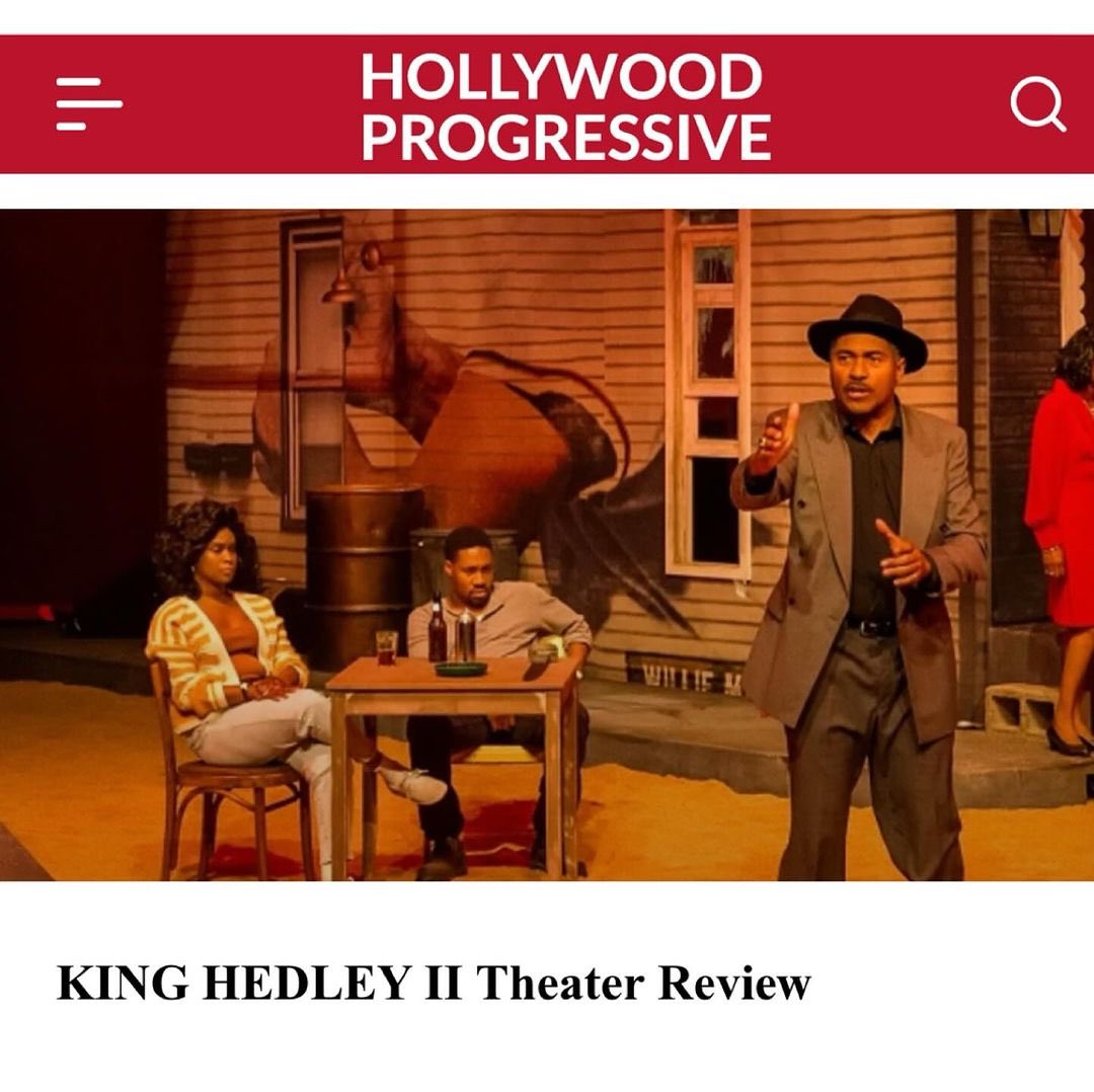 What an electrifying opening weekend for King HedleyII! The stage was set on fire with powerful performances and gripping storytelling. Thank you to everyone who joined us! 🙌

#KinghedleyII #ANoiseWithin #OpeningWeekend 🎬🎥 

Link to story! 🔗: hollywoodprogressive.com/stage/scathing…