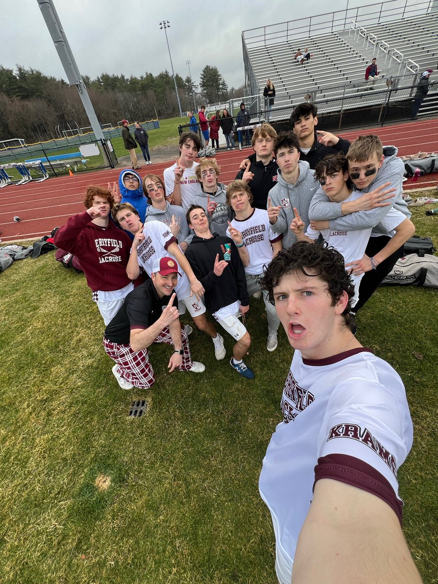 DSBoysLax's tweet photo. Derryfield lacrosse ๐ฅ improves to 2-0 with a 14-6 win over the Winnacunnet Warriors ๐น on the #InterstateToEight #ProudOfOurPastPrimedForTheFuture #STELLOS https://t.co/KaCKjLrk8S
