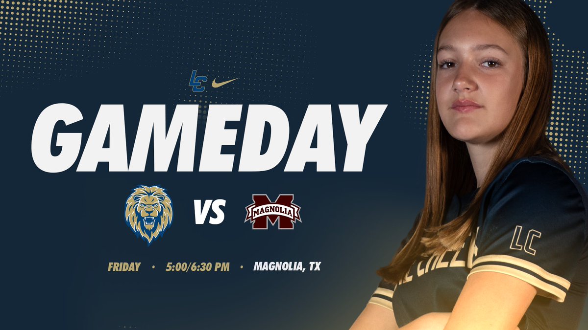 Friday Gameday ☀️ 🆚 Magnolia ⏰ 5:00 (JV) / 6:30 (Varsity) 🏟️ Magnolia HS #LC