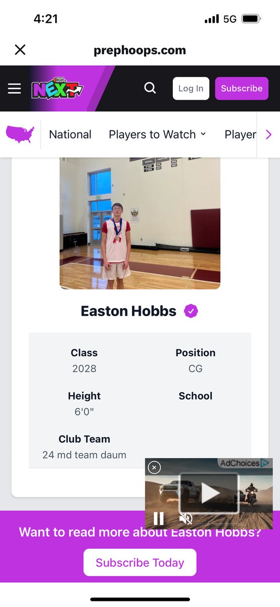 Good work Easton Hobbs! #24MDTeamDaum @basketball44520