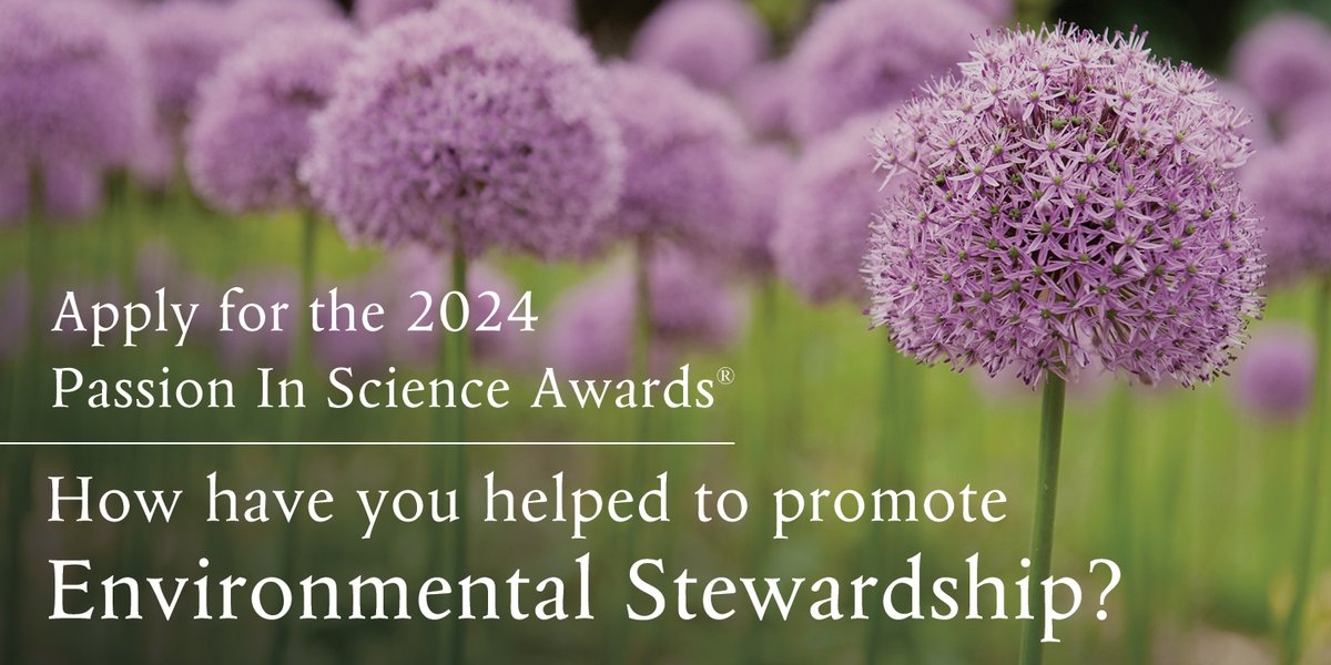 How do you help conserve natural resources and reduce waste - in your lab or in the world? Have you come up with creative solutions to environmental conservation? We invite you to apply for our Environmental Stewardship Passion in Science Award. nebiolabs.com/3xjwUoD