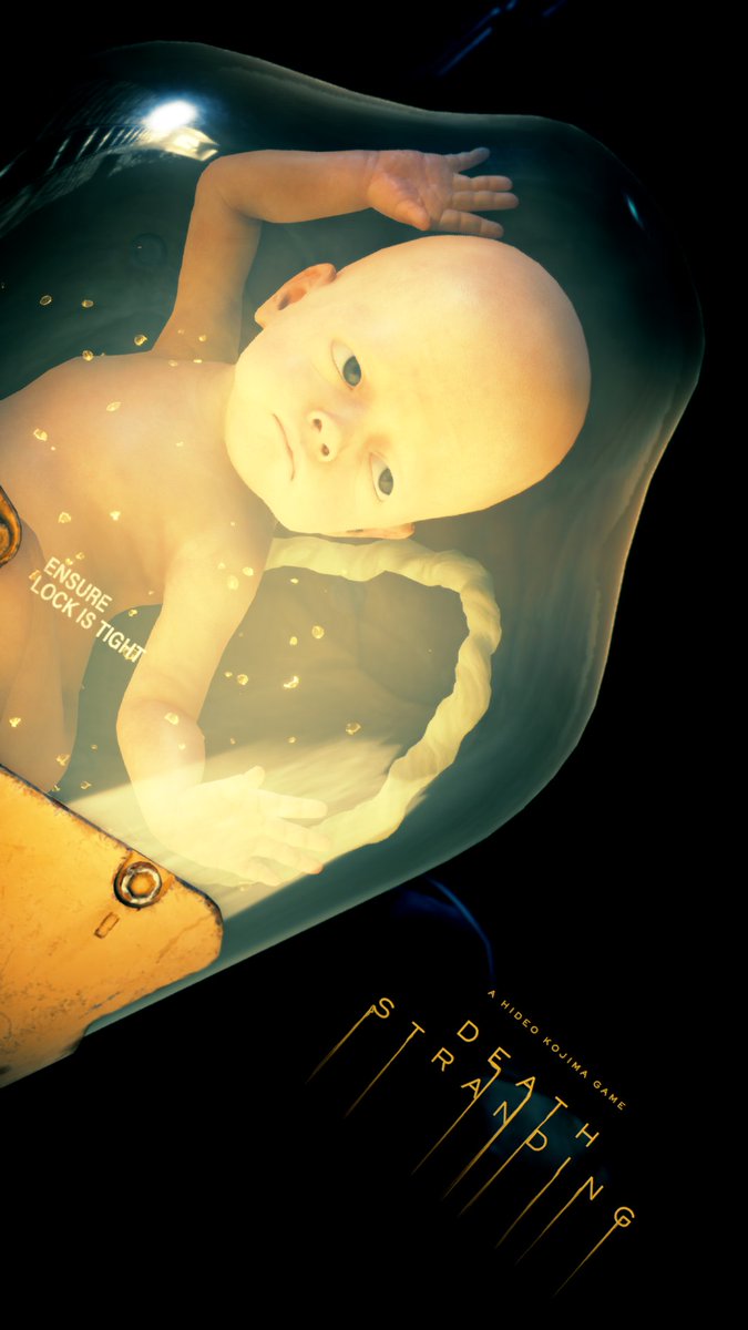 👶（もう一か月くらい待った気がするぞ…？🙄）
#DeathStranding