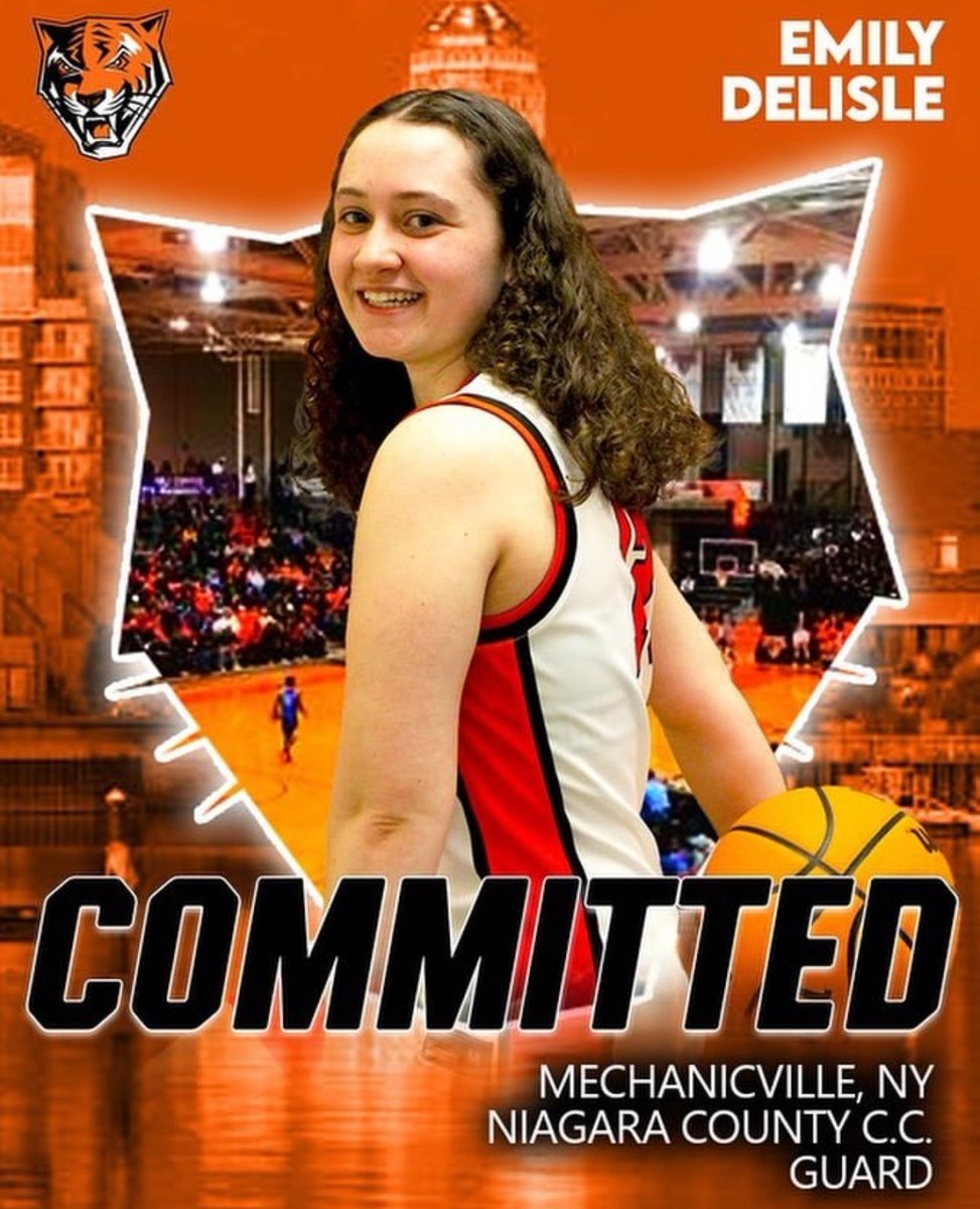 Congrats to Emily Delisle who has committed to continue her collegiate career at Buff State after 2 great years at Niagara CC