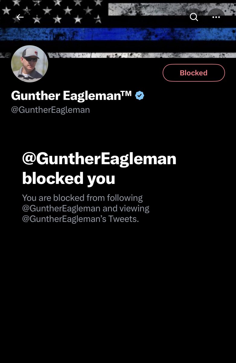 That douche blocked me a long time ago after I made him look like the bitch he is. …and I blocked him back so he can’t reveal my tweets while I would be unable to see his. You cowards block then take screenshots to post from behind a block. I’m not a dumbass, I know how the…