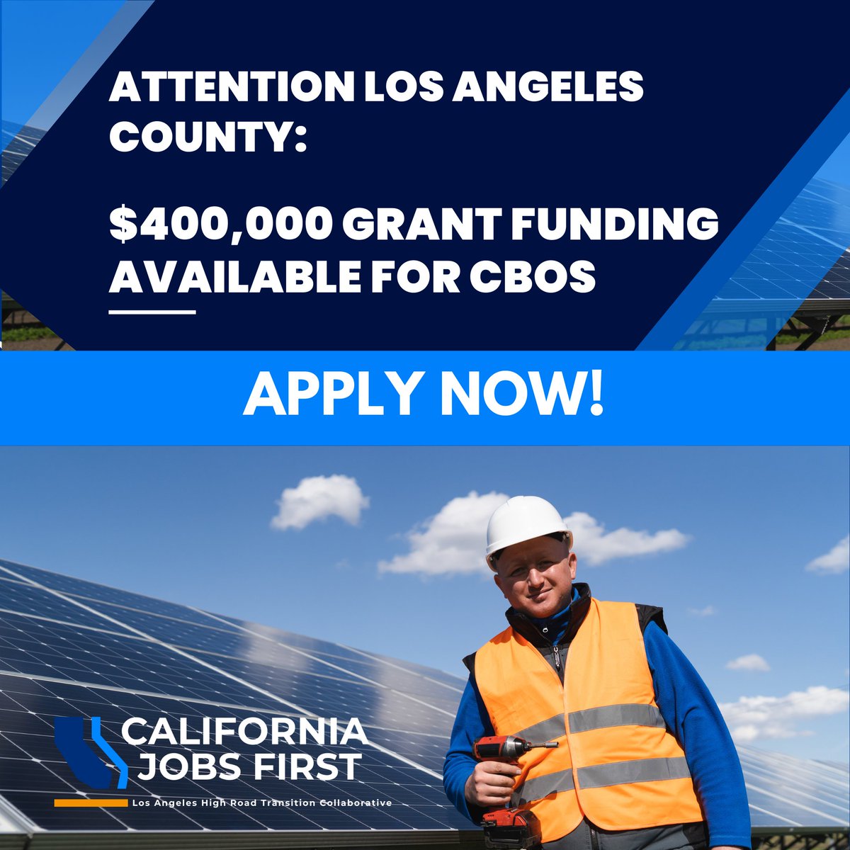 🌟 Calling all Los Angeles CBOs! 💰 Unlock $400,000 in grant funding to empower your community initiatives. Apply by April 22 here: pages.lacerf.org/funding