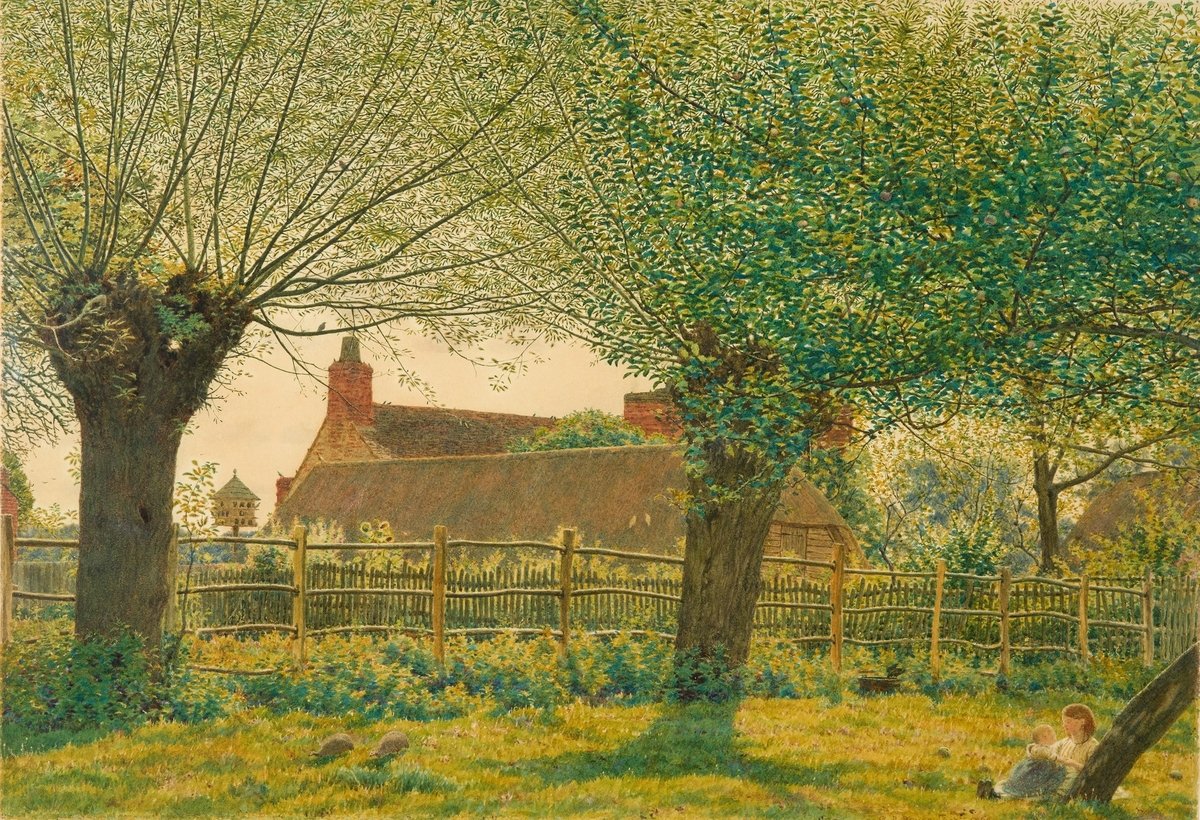 George Price Boyce At Binsey, near Oxford 1862