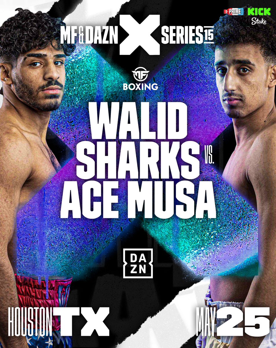Misfits 15: Walid Sharks Vs. Ace Musa MFB tournament Poster made by me